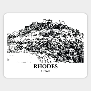 Rhodes - Greece Magnet